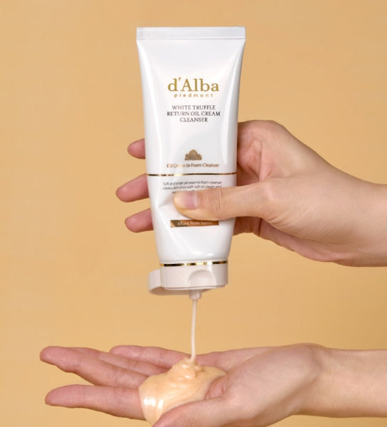 d'Alba White Truffle Return Oil Cream Cleanser 100ml from Korea by d'Alba