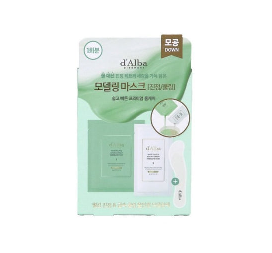d'Alba White Truffle Serum & Cream Modeling Mask 66g X 1ea (Calming/Cooling) from Korea by d'Alba
