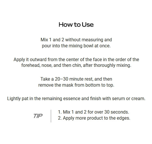 d'Alba White Truffle Serum & Cream Modeling Mask 66g X 1ea (Calming/Cooling) from Korea by d'Alba