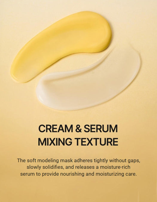 d'Alba White Truffle Serum & Cream Modeling Mask 66g X 1 ea (Nutritive / Hydrating) from Korea by d'Alba
