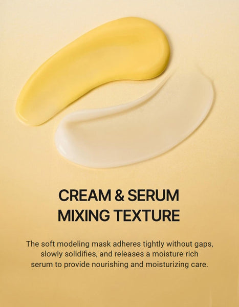 d'Alba White Truffle Serum & Cream Modeling Mask 66g X 1 ea (Nutritive / Hydrating) from Korea by d'Alba