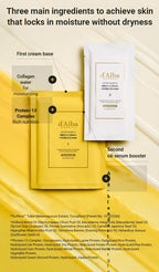 d'Alba White Truffle Serum & Cream Modeling Mask 66g X 1 ea (Nutritive / Hydrating) from Korea by d'Alba