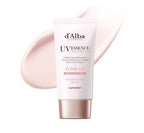 2 x d'Alba Waterfull Tone-Up Sun Cream SPF50+ PA++++ 50ml + Balancing Vegan Gel Cleanser 15ml Set from Korea by d'Alba