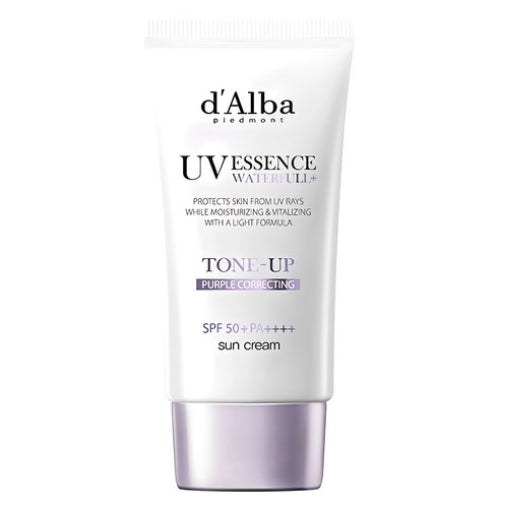 d'Alba Waterfull Purple Tone-Up Sun Cream SPF50+ PA++++ 50ml from Korea by d'Alba