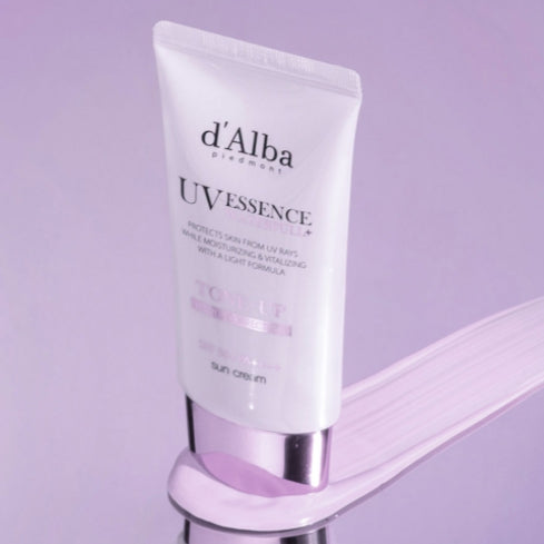 d'Alba Waterfull Purple Tone-Up Sun Cream SPF50+ PA++++ 50ml from Korea by d'Alba