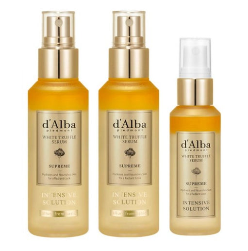 d'Alba White Truffle Supreme Intensive Serum Set (3 Items) by d'Alba