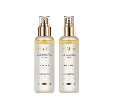 2 X d'Alba White Truffle Aromatic Body Mist Serum 180ml from Korea by d'Alba