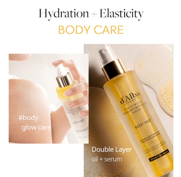 d'Alba White Truffle Aromatic Body Mist Serum 180ml from Korea by d'Alba