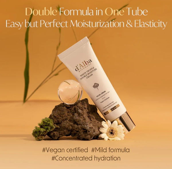d'Alba White Truffle Double Moisture Cream 60ml from Korea by d'Alba