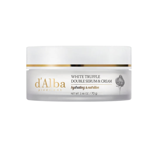 d'Alba White Truffle Double Serum & Cream 70g from Korea by d'Alba