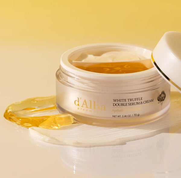 d'Alba White Truffle Double Serum & Cream 70g from Korea by d'Alba