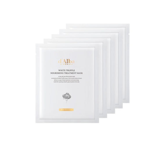 d'Alba White Truffle Nourishing Treatment Mask, 25ml X 5packs from Korea by d'Alba