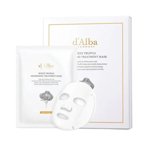 d'Alba White Truffle Nourishing Treatment Mask, 25ml X 5packs from Korea by d'Alba