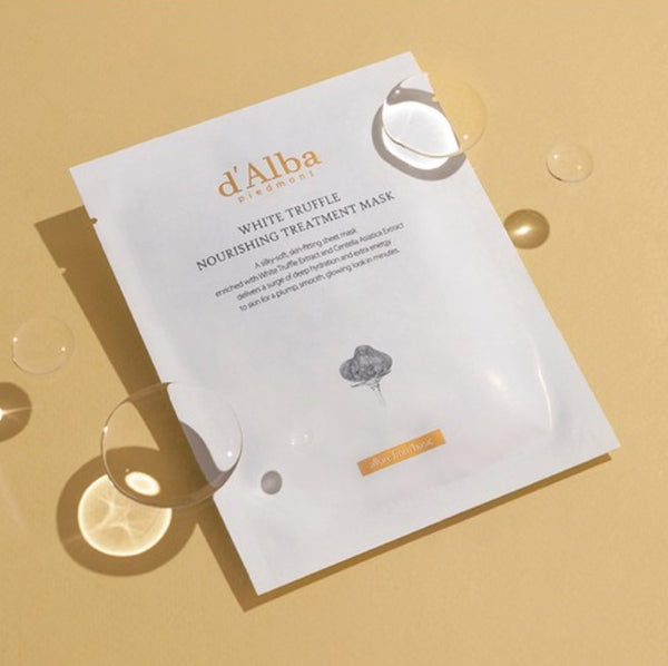 d'Alba White Truffle Nourishing Treatment Mask, 25ml X 5packs from Korea by d'Alba