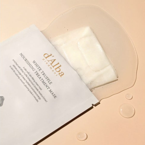 d'Alba White Truffle Nourishing Treatment Mask, 25ml X 5packs from Korea by d'Alba