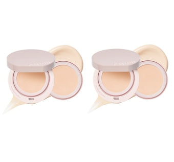 2 x espoir Be Natural Cushion SPF50+ PA++++ 14g + Refill 14g + Mini Stick Radiance + Sun Cream 20ml + Mini Tint #Ginger Peach (Copy) by espoir