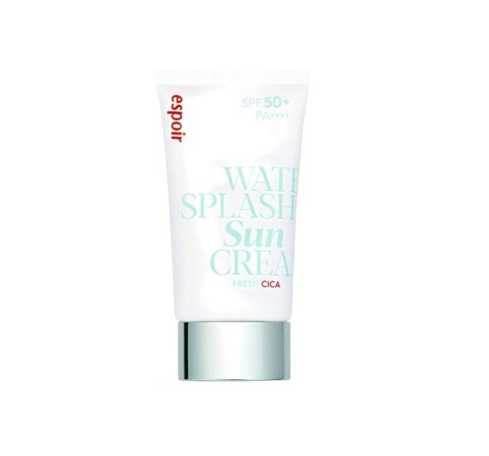 espoir Water Splash Sun Cream Fresh Cica 60ml SPF50+ PA++++ from Korea by espoir