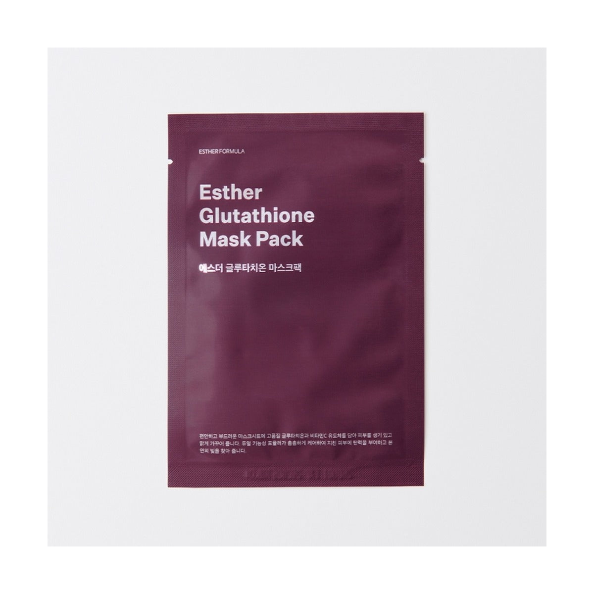 ESTHER FORMULA Esther Glutathione Mask Pack 10 sheets