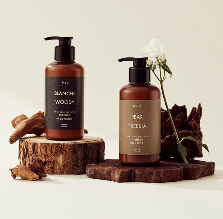 2 x HAPPY BATH Skincare Perfume Body & Hand Lotion ( No.13 Pear Freesia ) 400g from Korea by HAPPY BATH