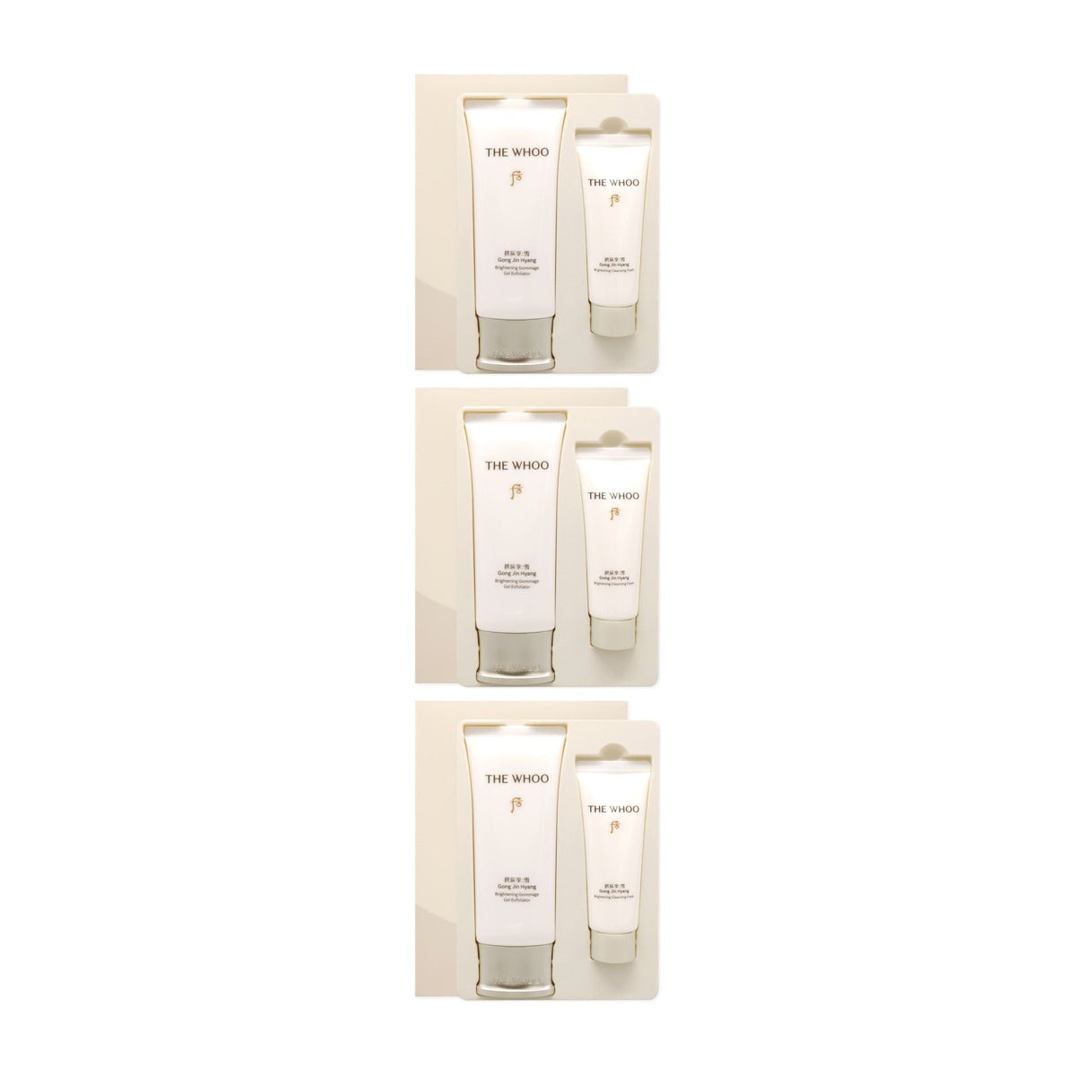 3 x The History of Whoo Gongjinhyang:Seol Brightening Peeling Gel Sep. 2026 Set (2 Items) from Korea by The History of Whoo