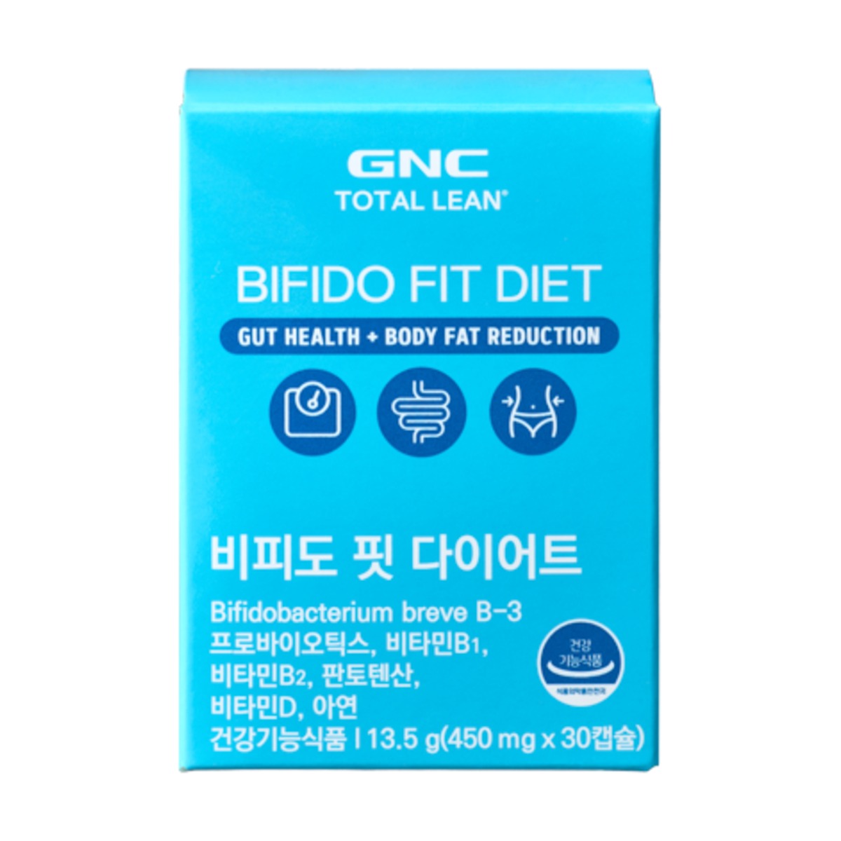 GNC Total Lean Bifido Fit Diet 450mg x 30 capsules box