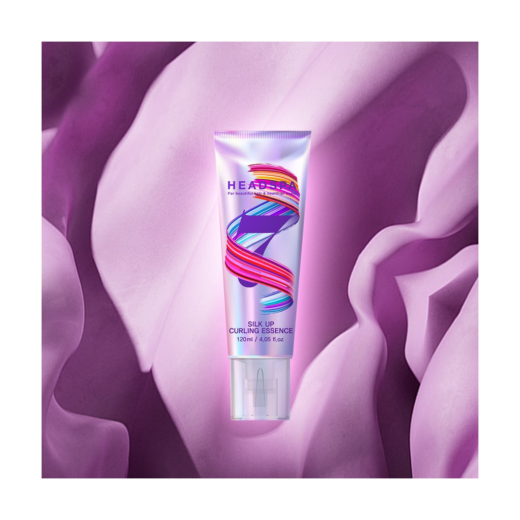 HEADSPA 7 Silk Up Curling Essence 120ml bottle