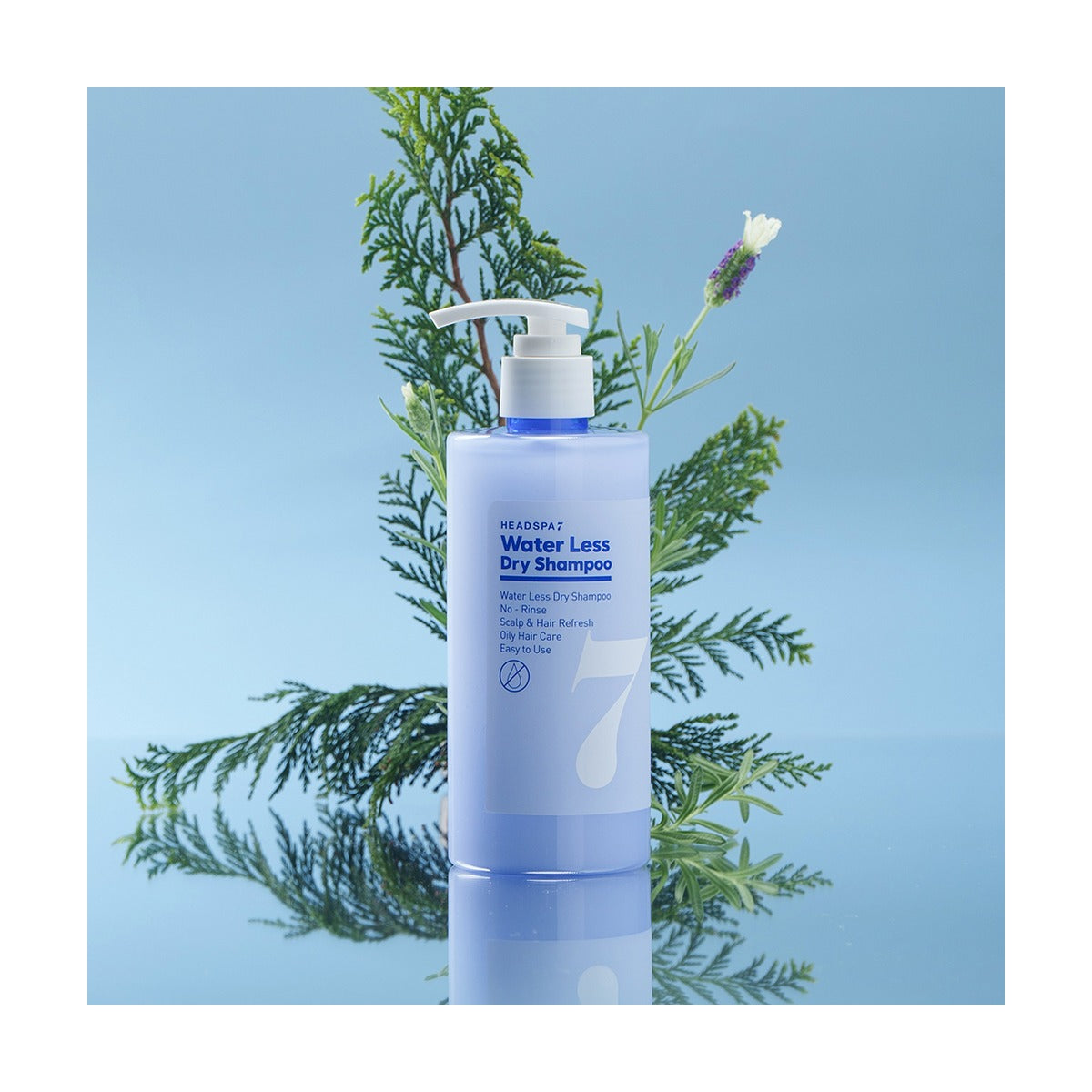 HEADSPA 7 Water Less Dry Shampoo 300ml bottle