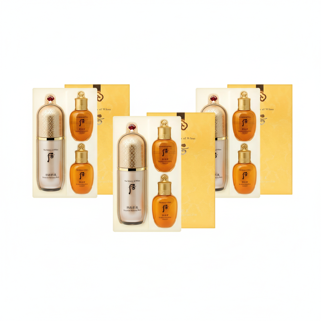 Die Geschichte von Whoo Gongjinhyang:Mi Essential Base Jan. 2025 Set (3 Artikel) aus Korea