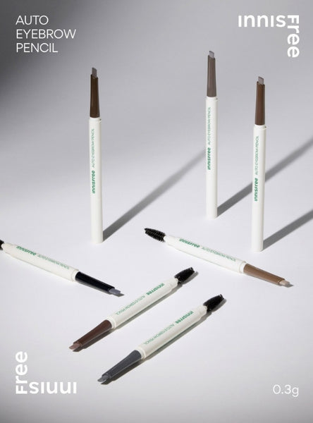 4 x innisfree Auto Eyebrow Pencil 0.3g, 7 Colours from Korea