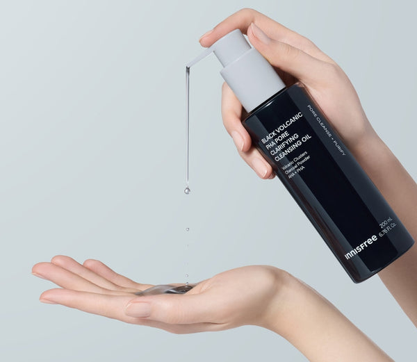 innisfree Black Volcanic PHA Pore Clarifying Cleansing Oil 200ml from Korea