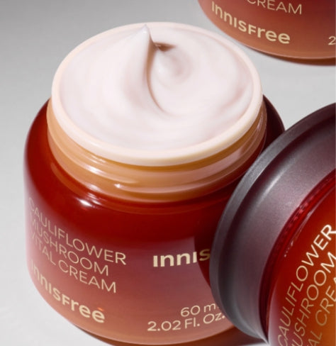 innisfree Cauliflower Mushroom Vital Cream 60ml from Korea by innisfree