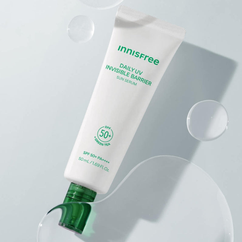 2 x innisfree Daily UV Invisible Barrier Sun Serum 50ml SPF50+ PA++++ from Korea