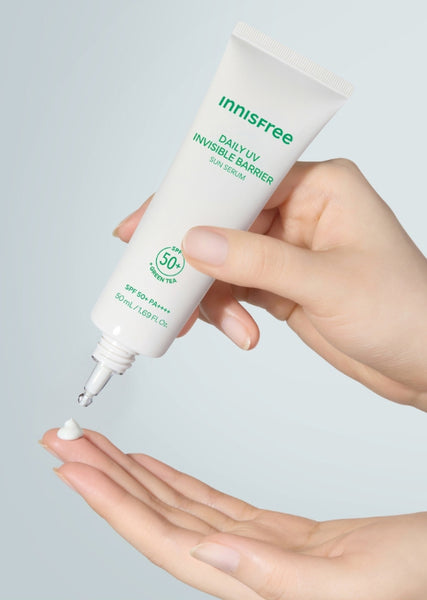 innisfree זרעי תה ירוק קרם הואלורוני 50 מ"ל מקוריאה
