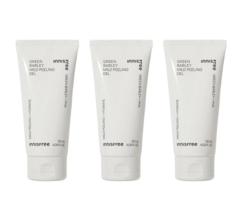 3 x innisfree Green Barley Mild Peeling Gel 120ml from Korea by innisfree