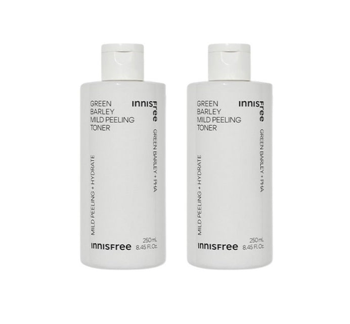 2 x innisfree Green Barley Mild Peeling Toner 250ml from Korea by innisfree