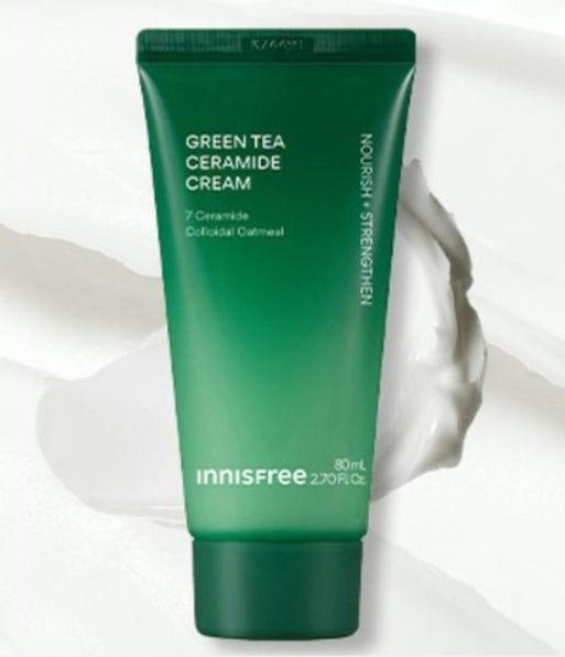 innisfree זרעי תה ירוק קרם הואלורוני 50 מ"ל מקוריאה