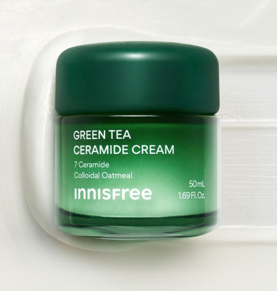 innisfree Green Tea Ceramide Cream 50ml from Korea
