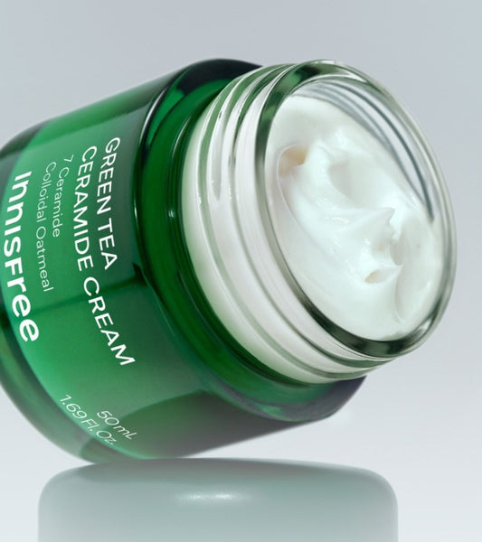 innisfree Green Tea Ceramide Cream 50ml from Korea