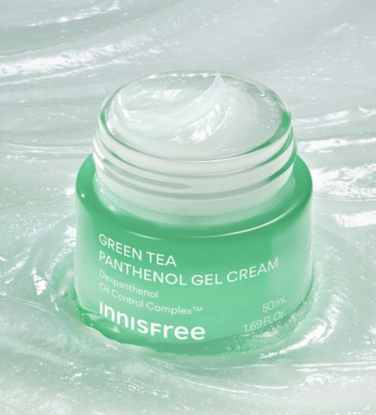 2 x innisfree Green Tea Panthenol Gel Cream Cream 50ml from Korea