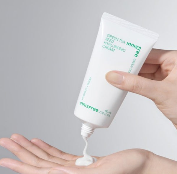 innisfree Grünteesamen-Hyaluron-Creme 50 ml aus Korea