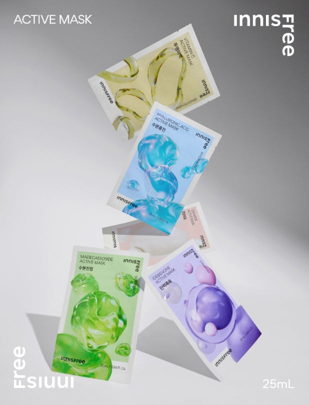 10 x innisfree Vitamin C Active Mask 25ml from Korea