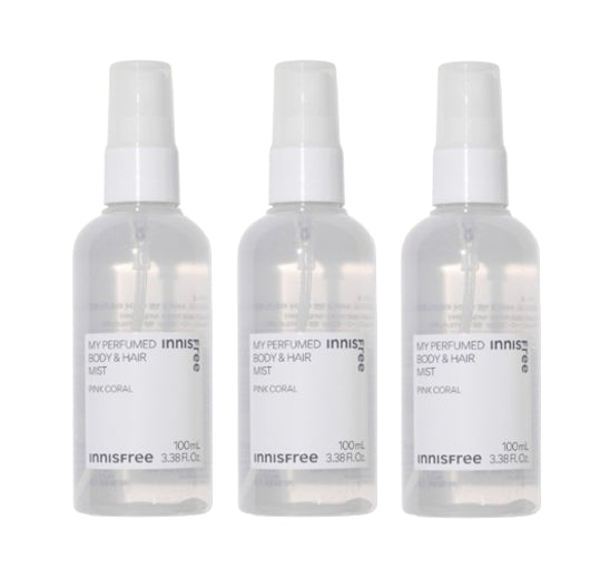 3 x innisfree My Perfumed Body &amp; Hair Mist 100 מ"ל מקוריאה