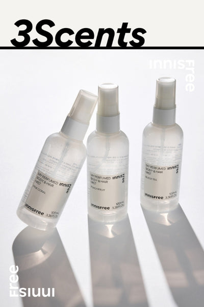 innisfree My Perfumed Body & Hair Mist 100ml (Pink Coral) from Korea