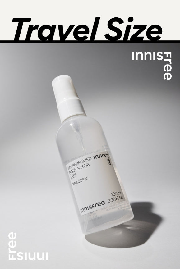 3 x innisfree My Perfumed Body & Hair Mist 100ml (Peach Fruit) from Korea