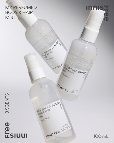 innisfree My Perfumed Body & Hair Mist 100ml (Pink Coral) from Korea