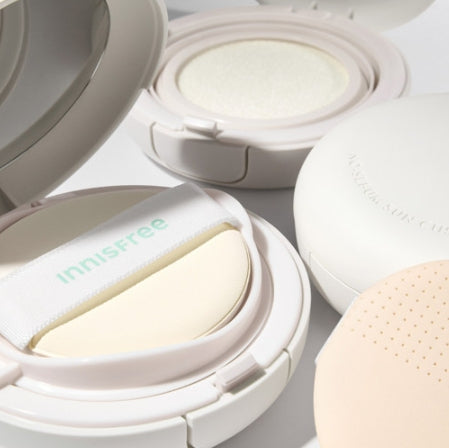 innisfree No-Sebum Sun Cushion EX 14g, SPF 50+ PA++++ from Korea by innisfree