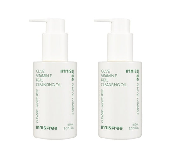 2 x innisfree Olive Vitamin E Real Cleansing Oil 150ml aus Korea