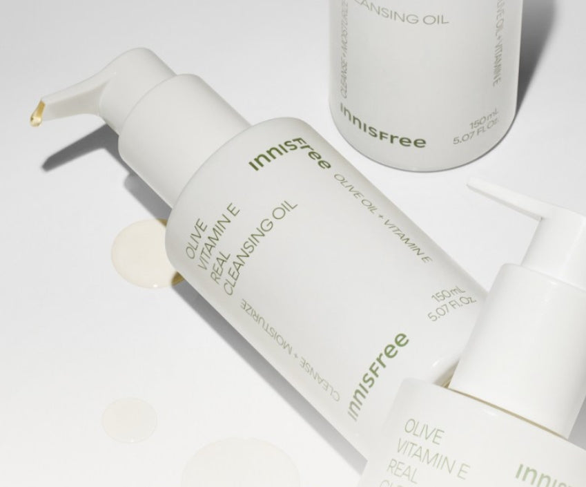 2 x innisfree Olive Vitamin E Real Cleansing Oil 150ml from Korea