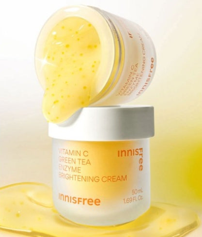 innisfree Vitamin C Green Tea Enzyme Brightening Cream 50ml from Korea by innisfree