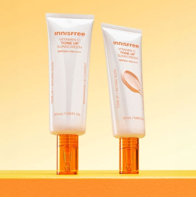 innisfree Vitamin C Tone Up Sunscreen 50ml, SPF50+ PA++++ from Korea by innisfree